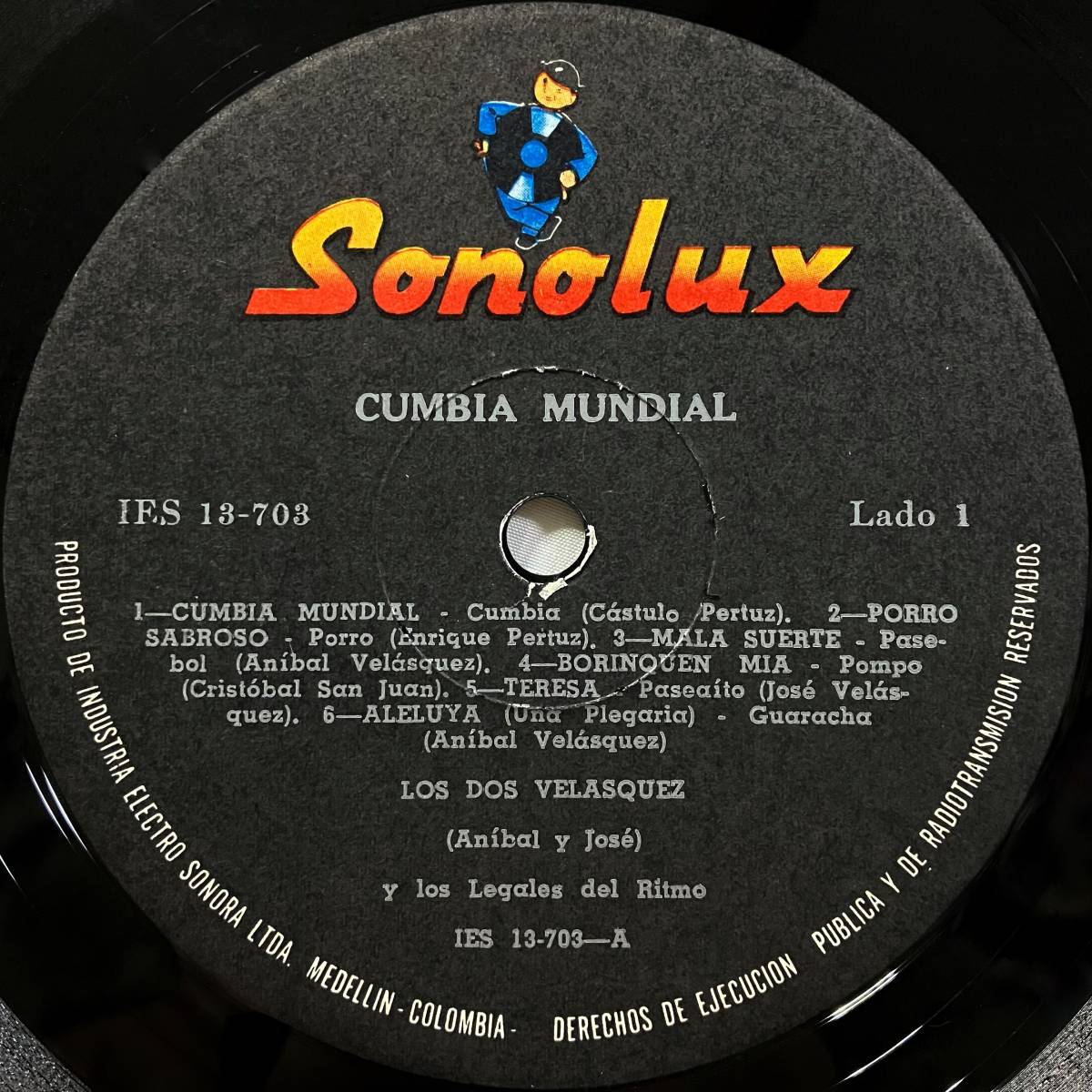 прослушивание!60 годы Colombia латиноамериканский редкий запись Anibal Velasquez родственная LOS DOS VELASQUEZ / CUMBIA MUNDIAL (SONOLUX) латиноамериканский kn Via latin cumbia
