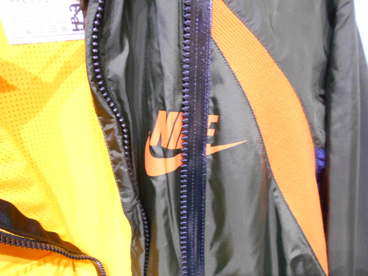 【美品】 Nike NikeLab × Sacai ナイキ サカイ 再構築 ダブルジップ ナイロン ジャケット Double-Zip Jacket CD6297-739 Sサイズ イエロー_画像7