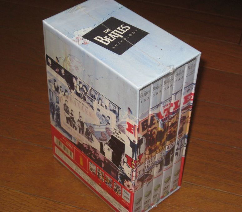 未開封！初回赤帯び盤・ビートルズ（The Beatles）・5DVD・「ザ・ビートルズ・アンソロジー DVD BOX」 2