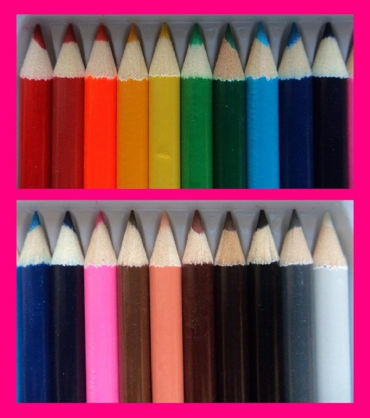 【送料無料４セット:18色ｘ4】★かさばらず気軽に持ちはこべる：色鉛筆；★えんぴつ　色 えんぴつ 鉛筆_画像5