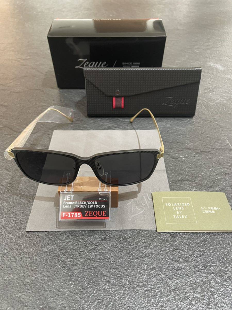 zeque byZeal ゼクー ジール JET 偏光サングラス talexタレックス社製