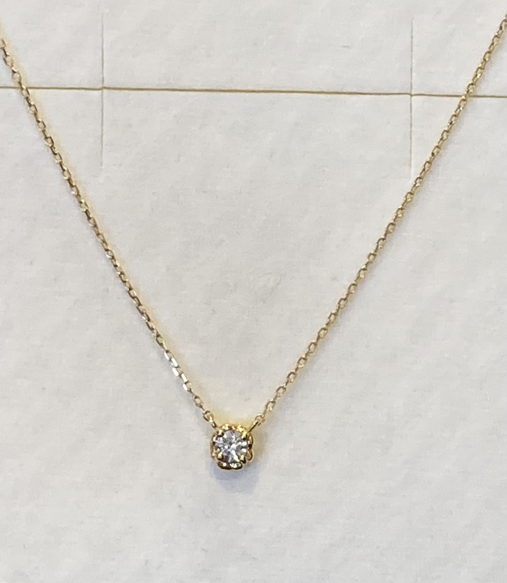 新品 正規品 AHKAH アーカー ネックレス k18 ダイヤモンド ティアネックレス 箱 紙袋 リボン プレゼント ダイヤ プレゼント ダイアモンド