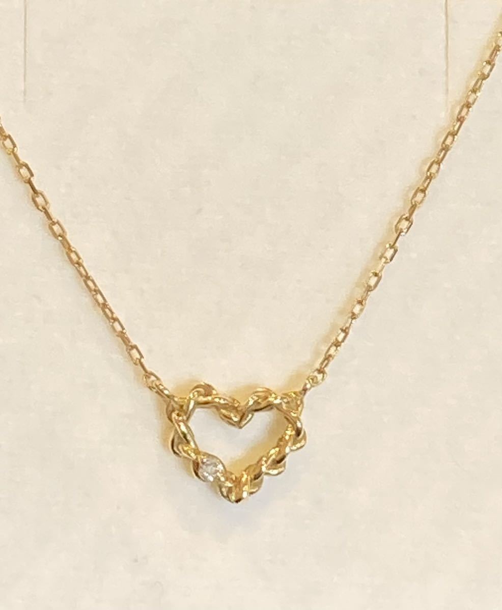 Новое подлинное ожерелье Ахка Арчер К18 Бросоловая коробка для сердца Сердка Ряда подарок алмаз настоящий алмаз подарок