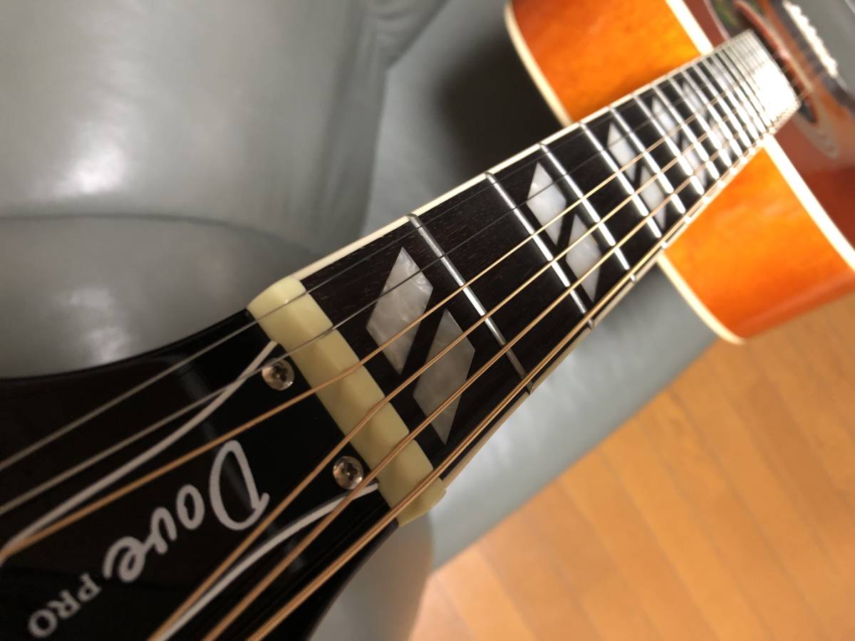 エピフォン・DOVE PRO エレアコ仕様がこれだ 超ジャキ激鳴・ほぼ新品