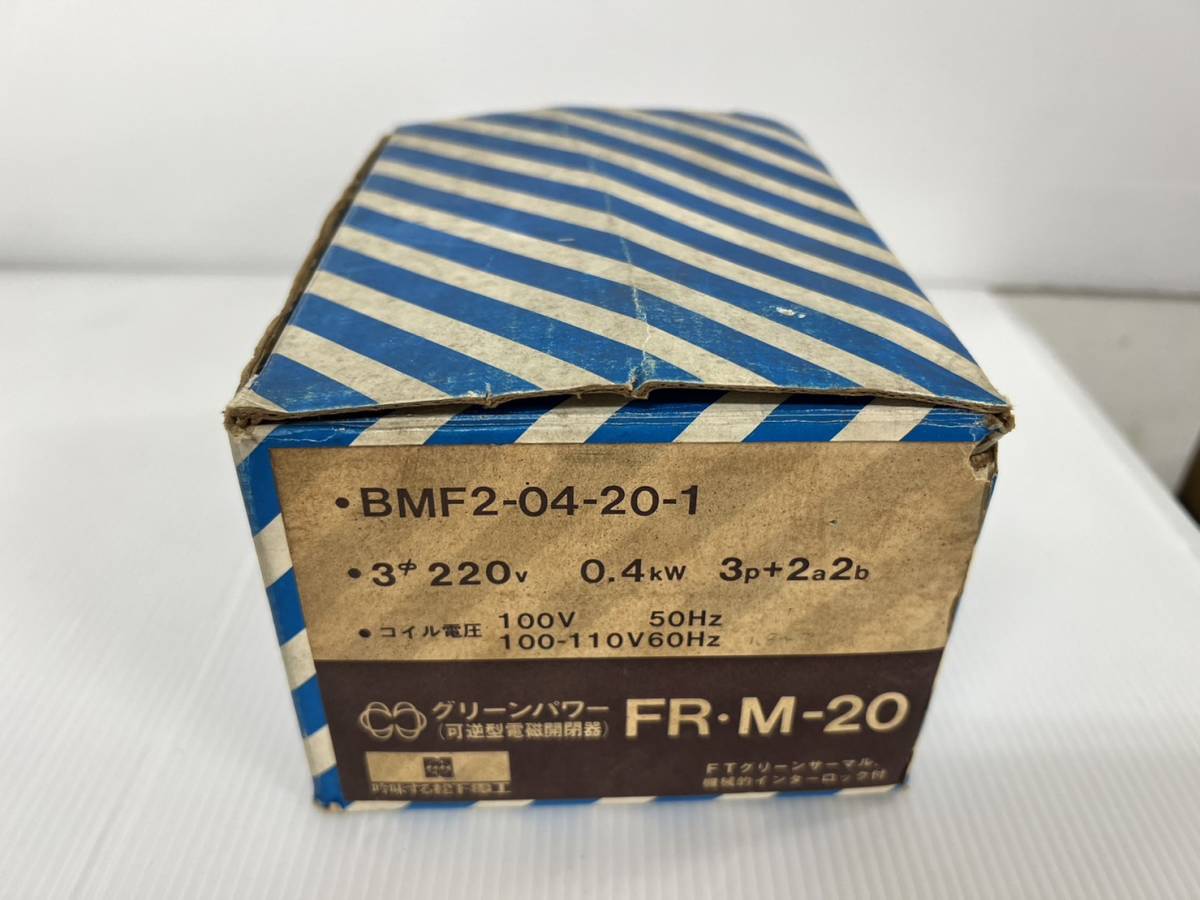 JT2303) グリーンパワー 可逆型電磁開閉器FR-M-20 中古 :: Yahoo JT2303) グリーンパワー 可逆型電磁開閉器FR-M-20 中古 :: Yahoo