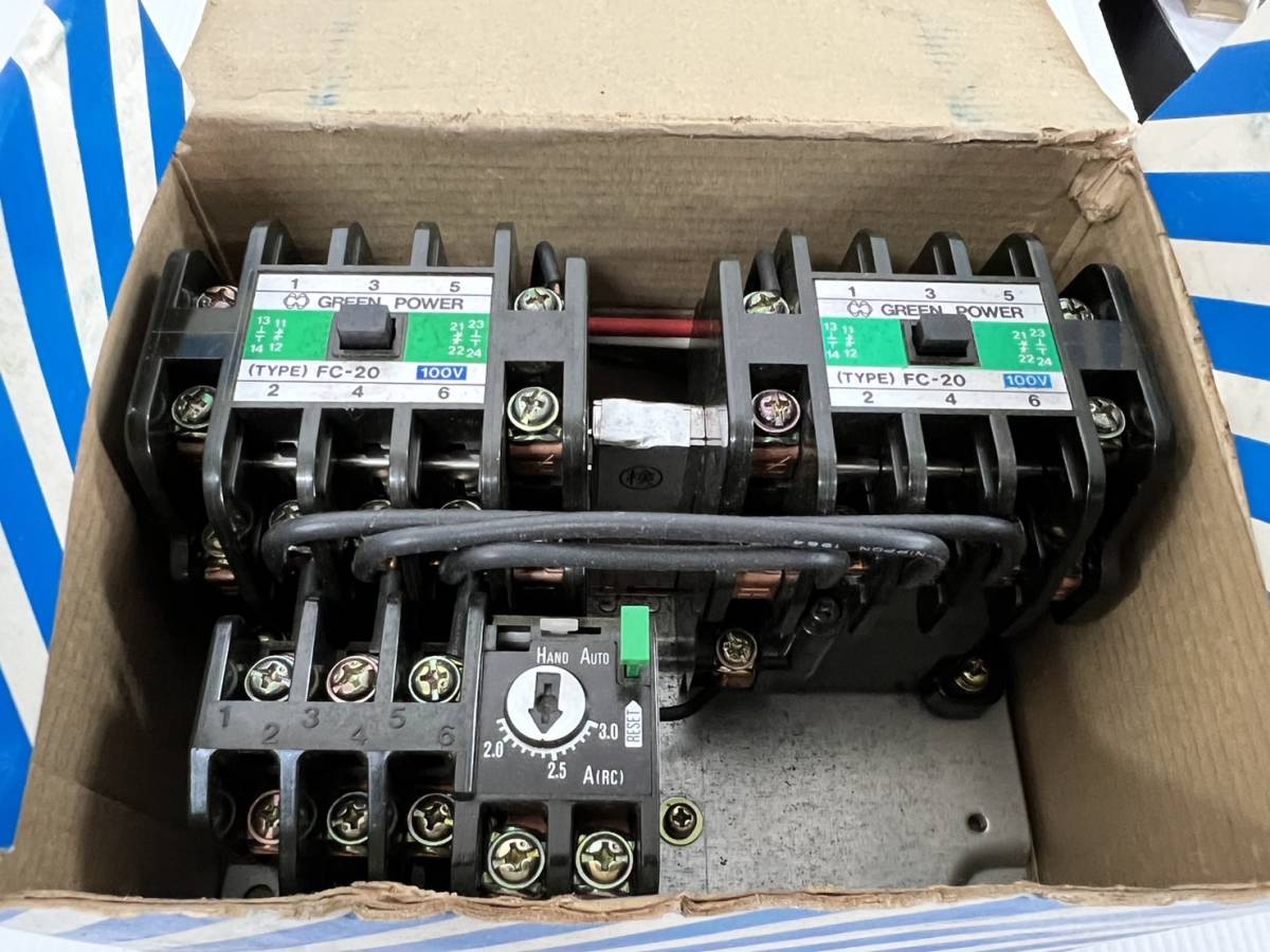 JT2303) グリーンパワー 可逆型電磁開閉器FR-M-20 中古 :: Yahoo JT2303) グリーンパワー 可逆型電磁開閉器FR-M-20 中古 :: Yahoo