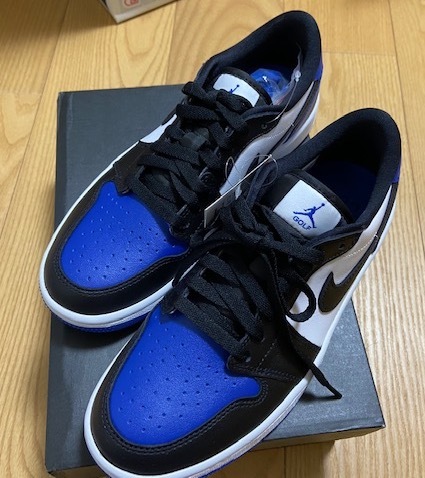 ☆未使用☆送料込Nike Air Jordan 1 Low Golf Royal Toe DD9315-102 ナイキ エアジョーダン1 ロー ゴルフ  ロイヤルトゥ