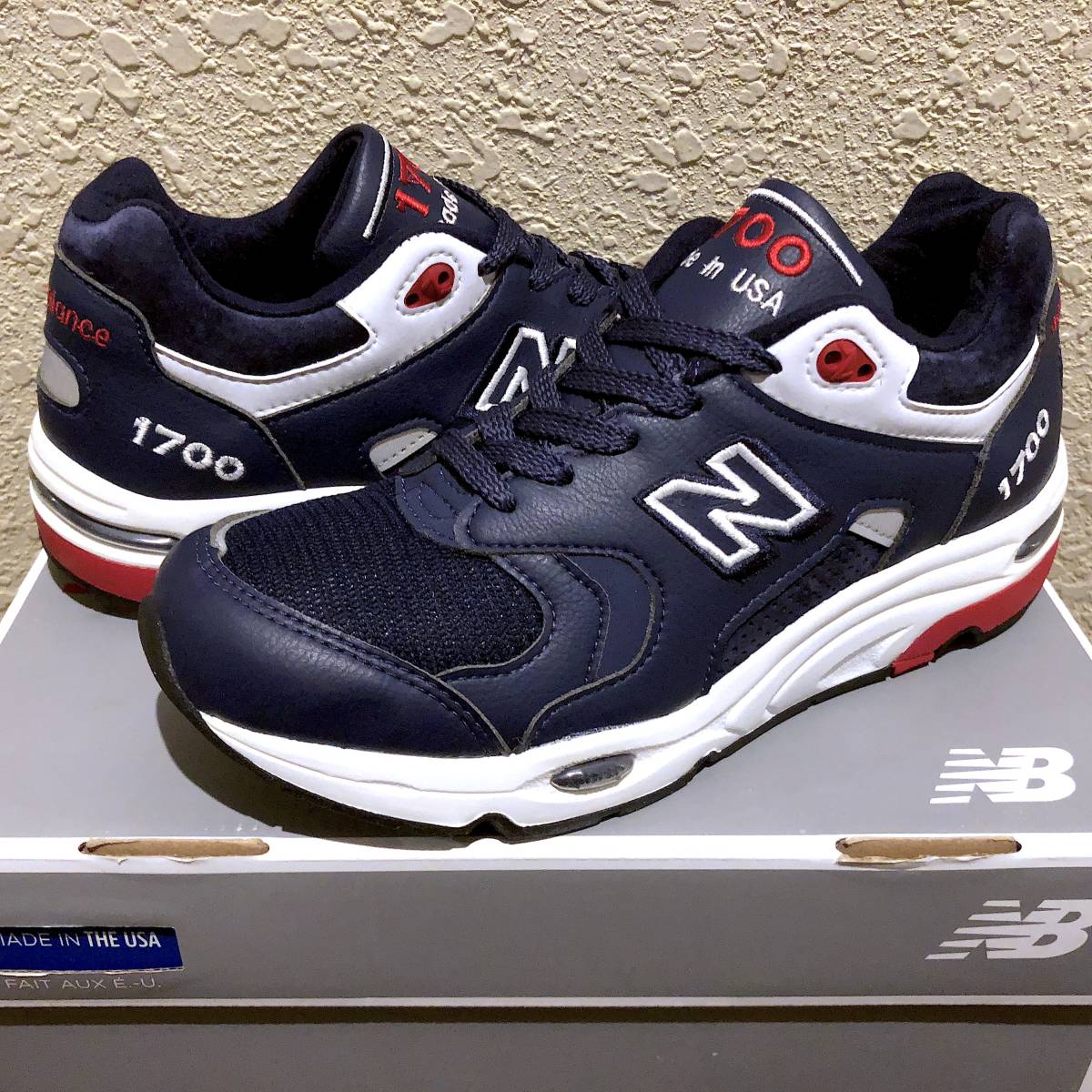 abroad limitation USA made NEW BALANCE M1700CME navy × white × red