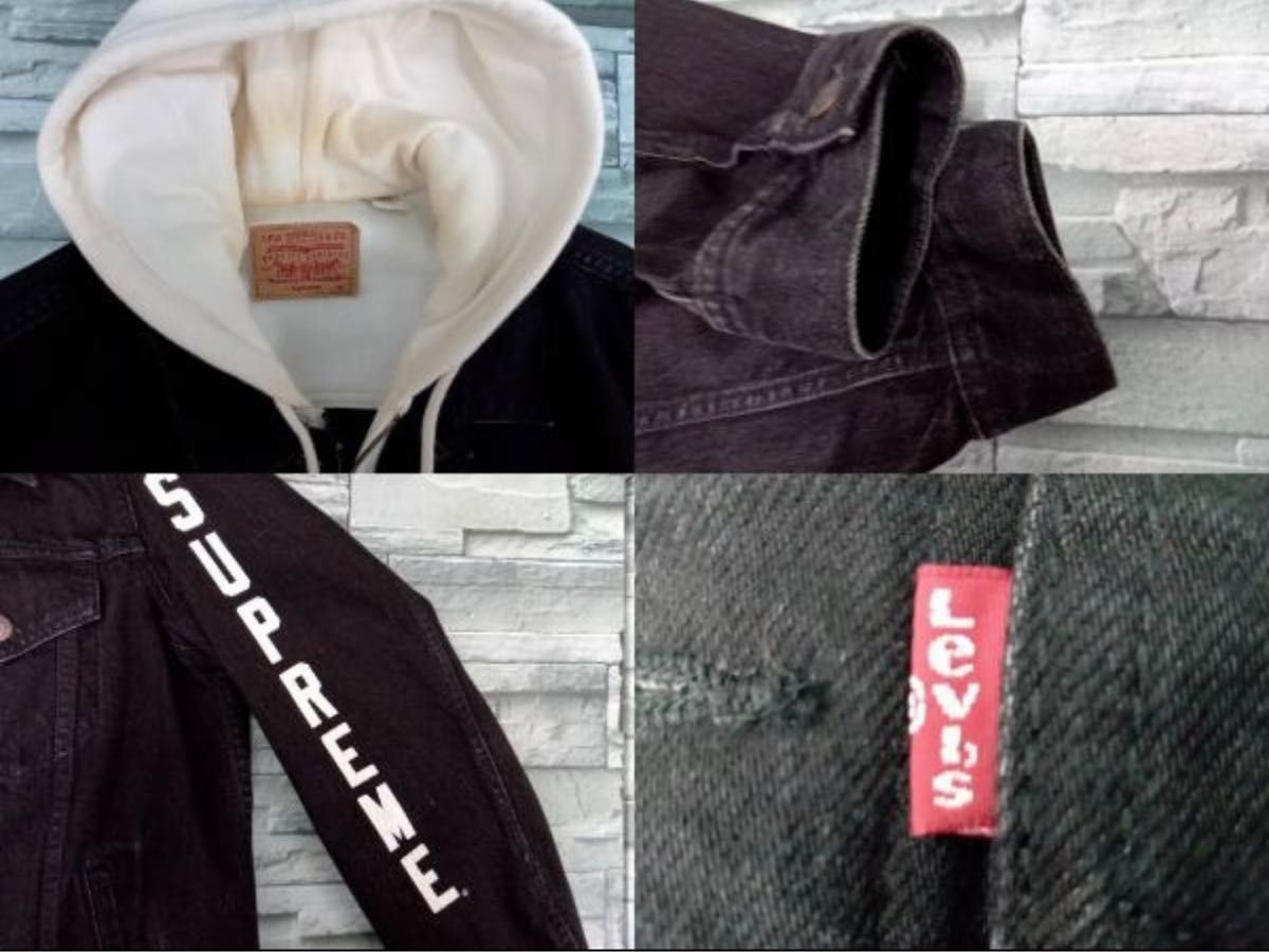 Supreme×Levi's/シュプリーム/リーバイス/FLEECE HOODED TRUCKER Supreme×Levi's/シュプリーム/リーバイス/FLEECE HOODED TRUCKER