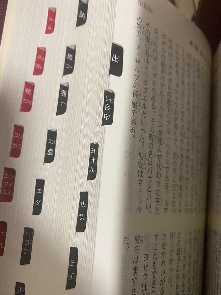 聖書(新共同訳 NI65ZTIエンジ) 大型ジッパー・サムインデックス 聖書(新共同訳 NI65ZTIエンジ) 大型ジッパー・サムインデックス