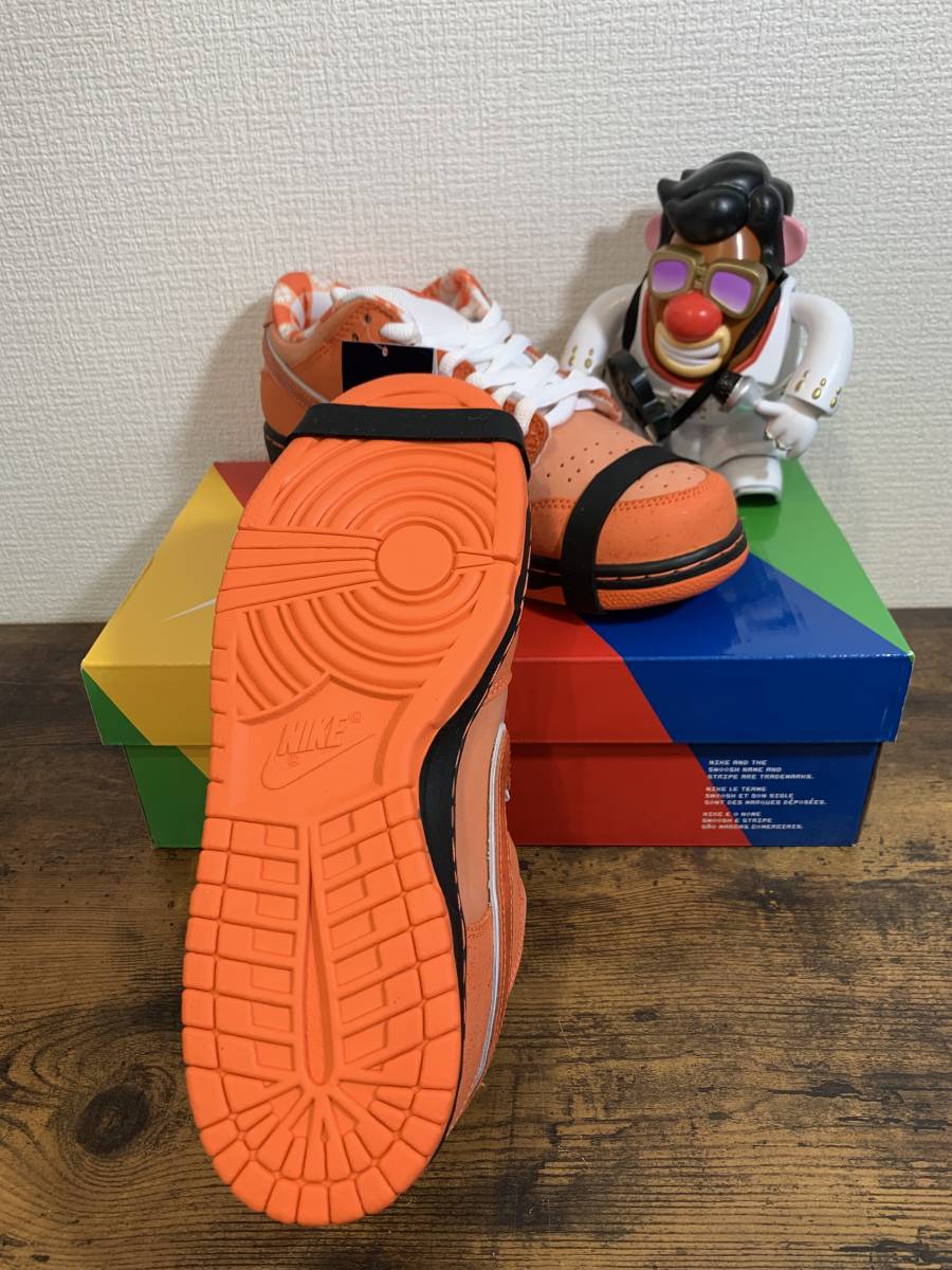 送料無料!!【Concepts x NIKE SB DUNK LOW SP (Orange Lobster) FD8776-800】コンセプツ　エスビー　ダンク　ロー　オレンジロブスター_画像4