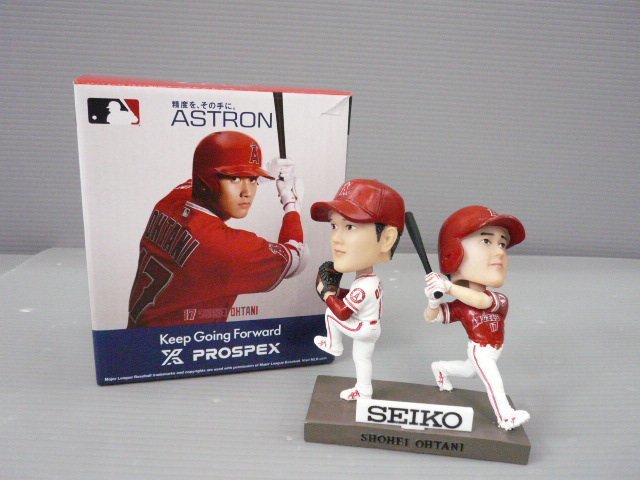 ☆希少♪セイコー♪ノベルティ♪PROSPEX ASTRON 大谷翔平 二刀流 2体
