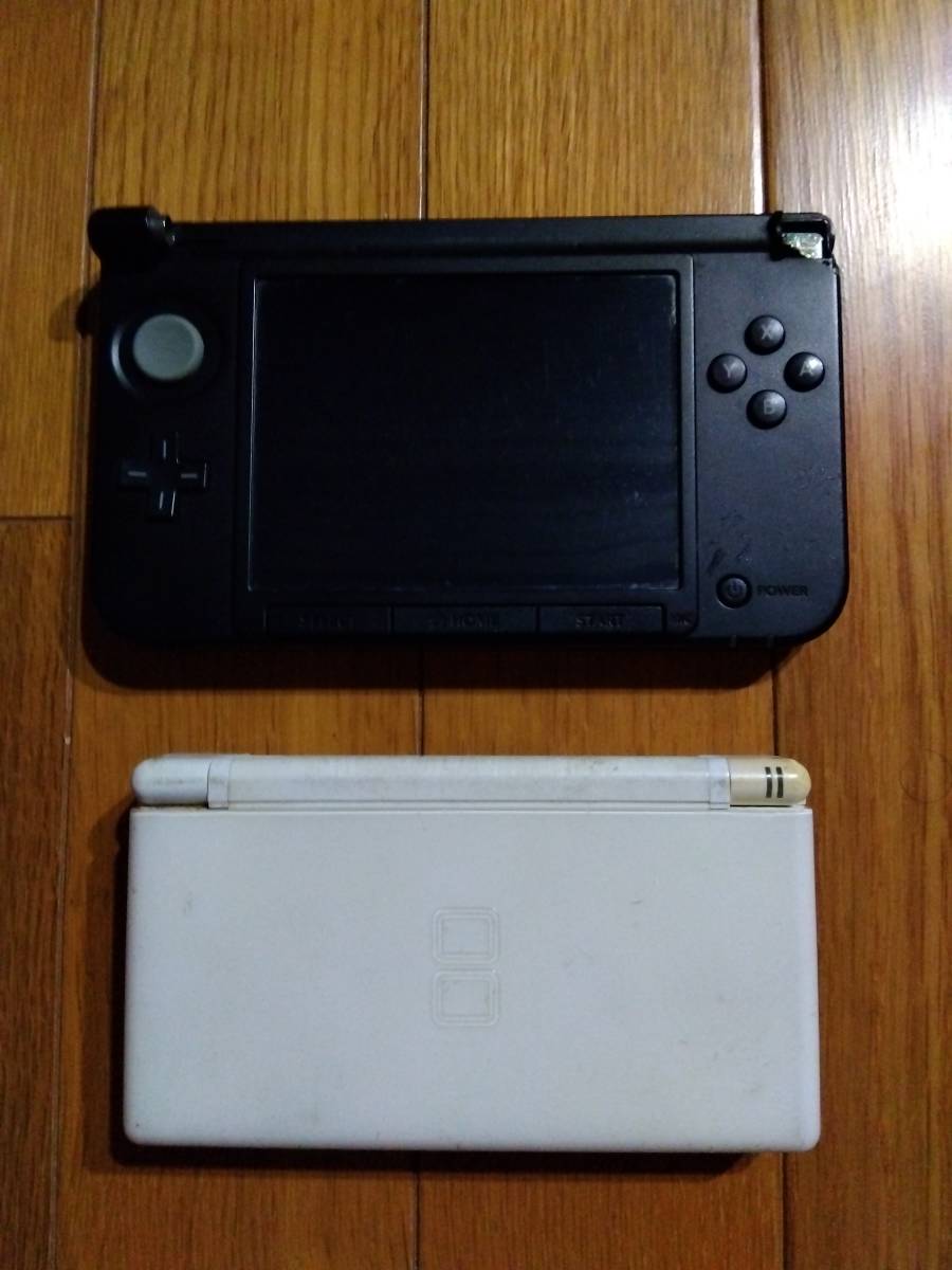 3DS LL本体(破損あり)+DSライト本体☆計2台セット☆送料520円(追跡