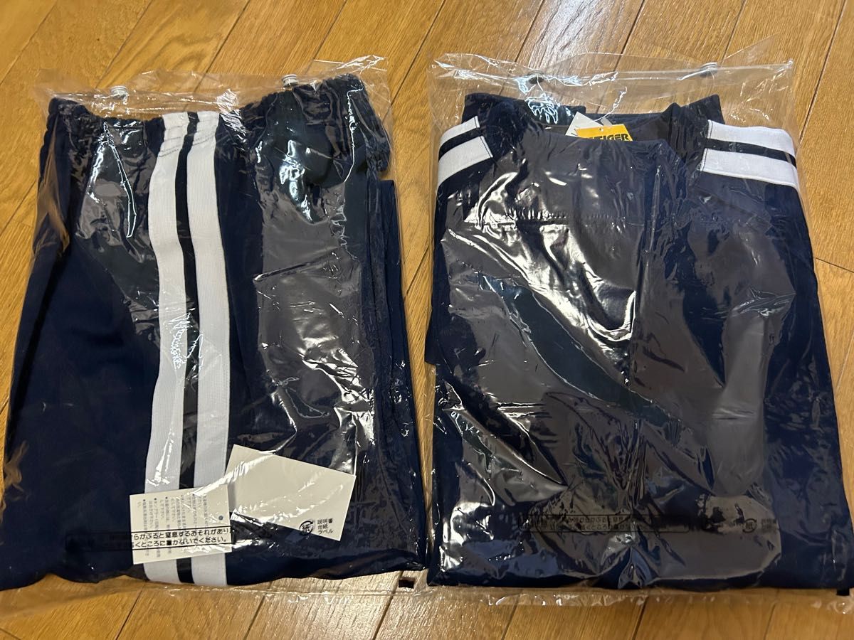 体操服 長袖ジャージ上下 白×濃紺 Lサイズ スクールタイガー 体操服 長袖ジャージ上下 白×濃紺 Lサイズ スクールタイガー