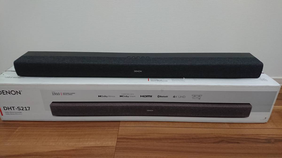 63%以上節約 美品 DENON dht-s217 サウンドバー デンオン デノン