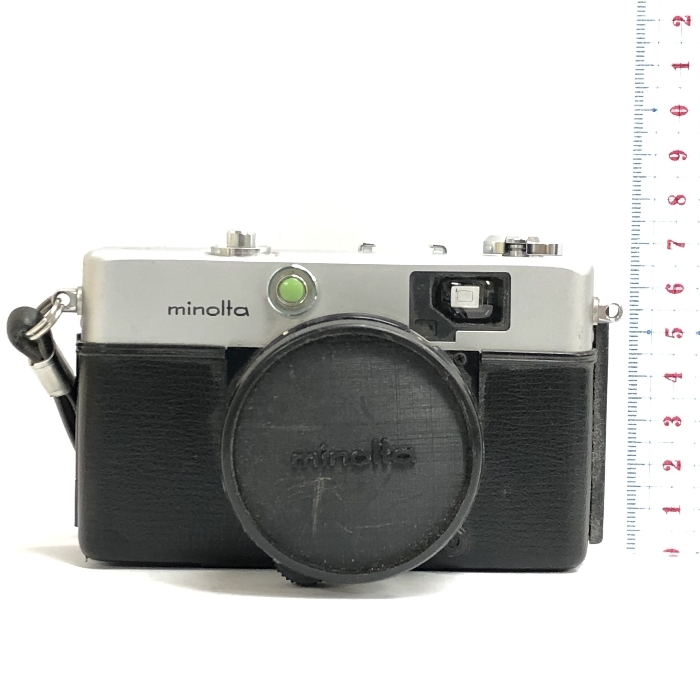 3 ジャンク品 minolta HI-MATIC C ミノルタ MINOLTA ROKKOR 1：2.7 ｆ＝40ｍｍ　フイルムカメラ_画像1