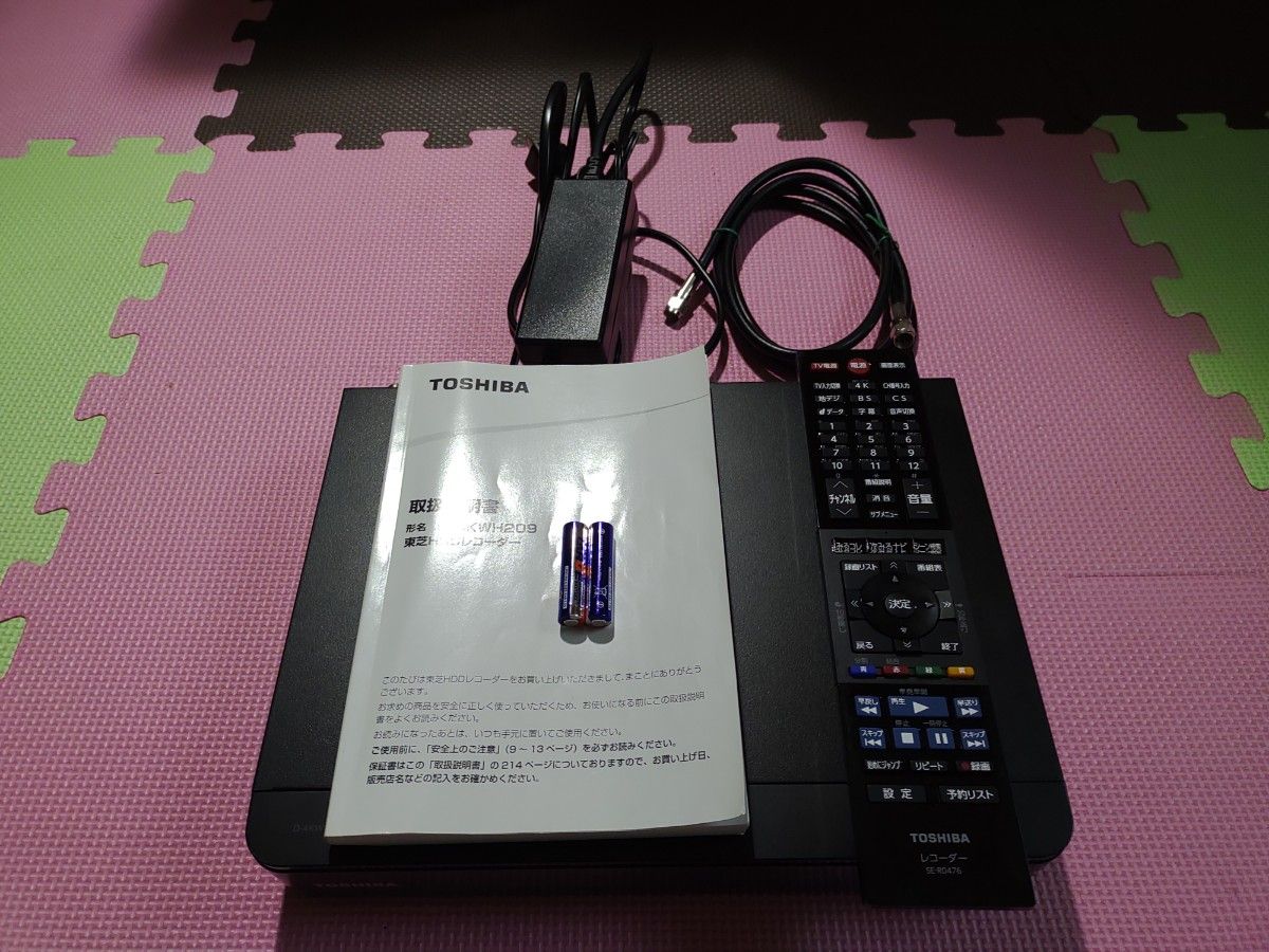 東芝 SD-BP900S　BD　無保証　プレイヤー REGZA　レグザ TOSHIBA REGZA ポータブルブルーレイプレーヤー 東芝  D-4KWH209