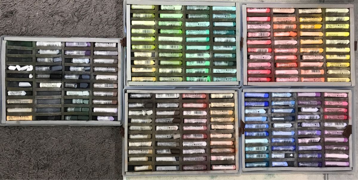 ラウニーのソフトパステル(DALER ROWNEY)(イギリス)旧商品186 ラウニーのソフトパステル(DALER ROWNEY)(イギリス)旧商品186