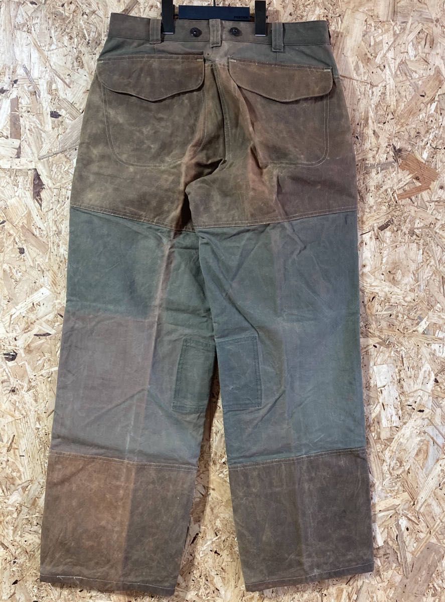 FILSON DOUBLE HUNTING PANTS ハンティング ダブルニー パンツ Tin Cloth 旧タグ