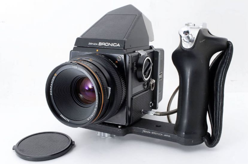 Zenza Bronica SQ-A ZENZANON-S 80mm F2.8 ゼンザブロニカ レンズ 120フィルムバック プリズムファインダー