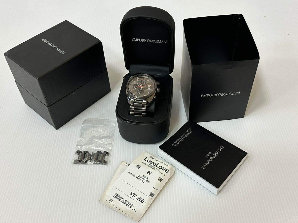 正規取扱店】 AR-5913 メンズ腕時計 エンポリオアルマーニ ARMANI