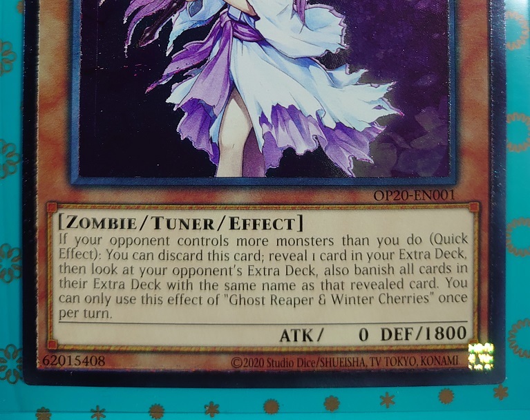 当店だけの限定モデル 遊戯王 英語版 OP20-EN001 浮幽さくら レリーフ アルティメット その他