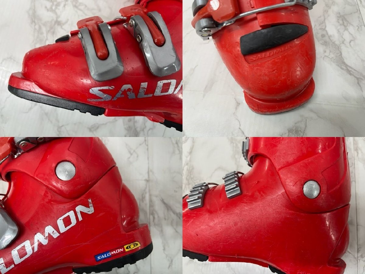 1★SALOMON(サロモン) COURSE 60 Jrスキーブーツ 19.0cm 240mm ジュニアレーシング [店頭引き取り可/札幌] ★2157_画像4