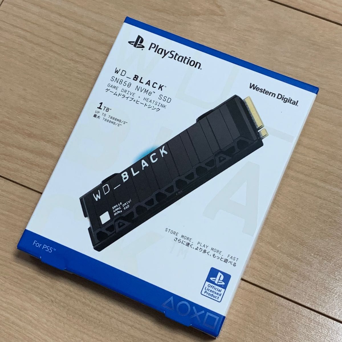新品未開封】WD_Black SN850 NVMe SSD for PS5 Consoles 1.0TB 2個