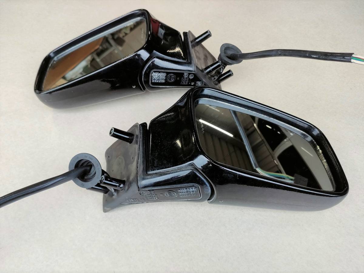  Volvo 850/S,V70(8B) door mirror left right set left steering wheel car removal black painting goods angle adjustment motor operation verification settled 