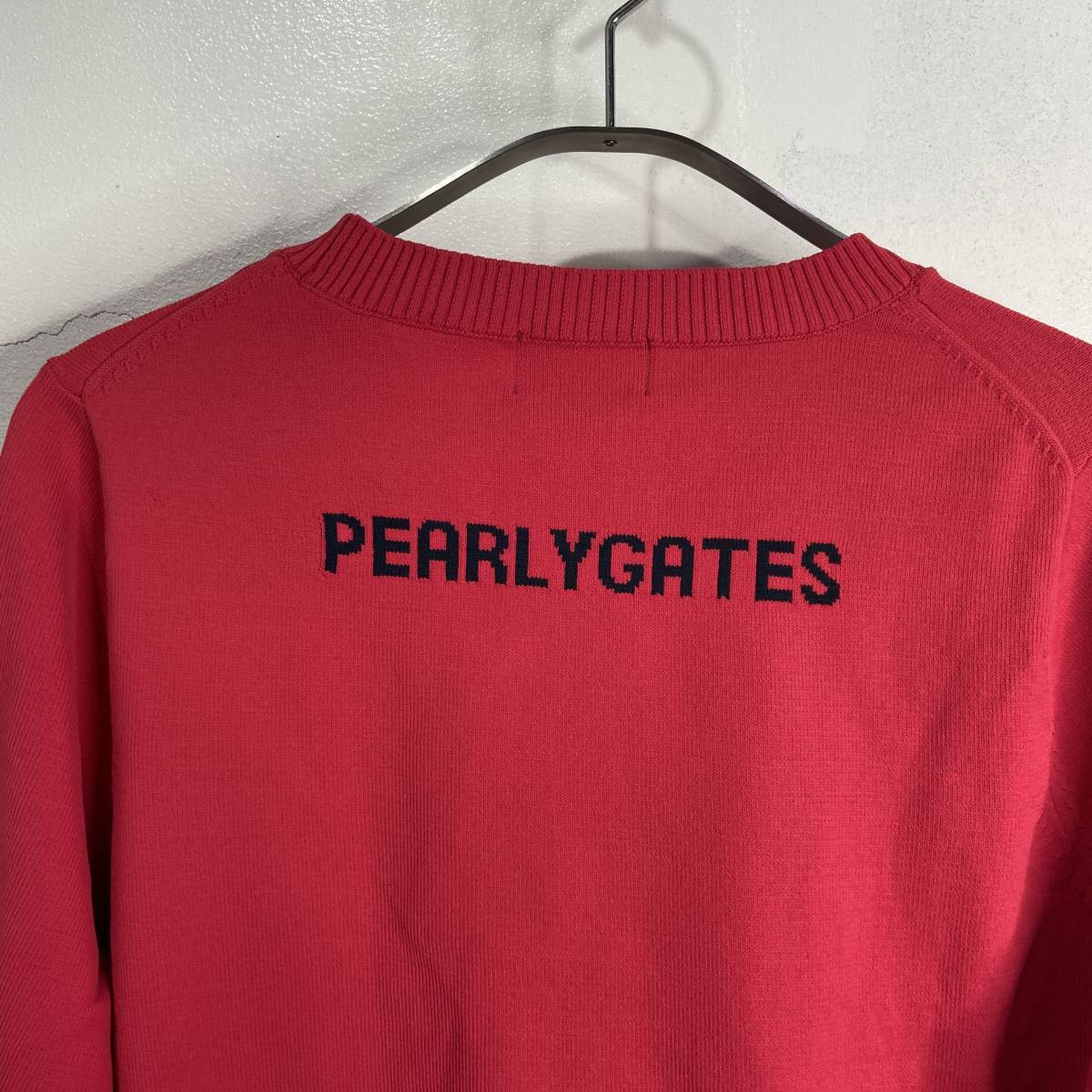 超安い 送料無料☆PEARLY GATES☆パーリーゲイツ☆ロゴセーター