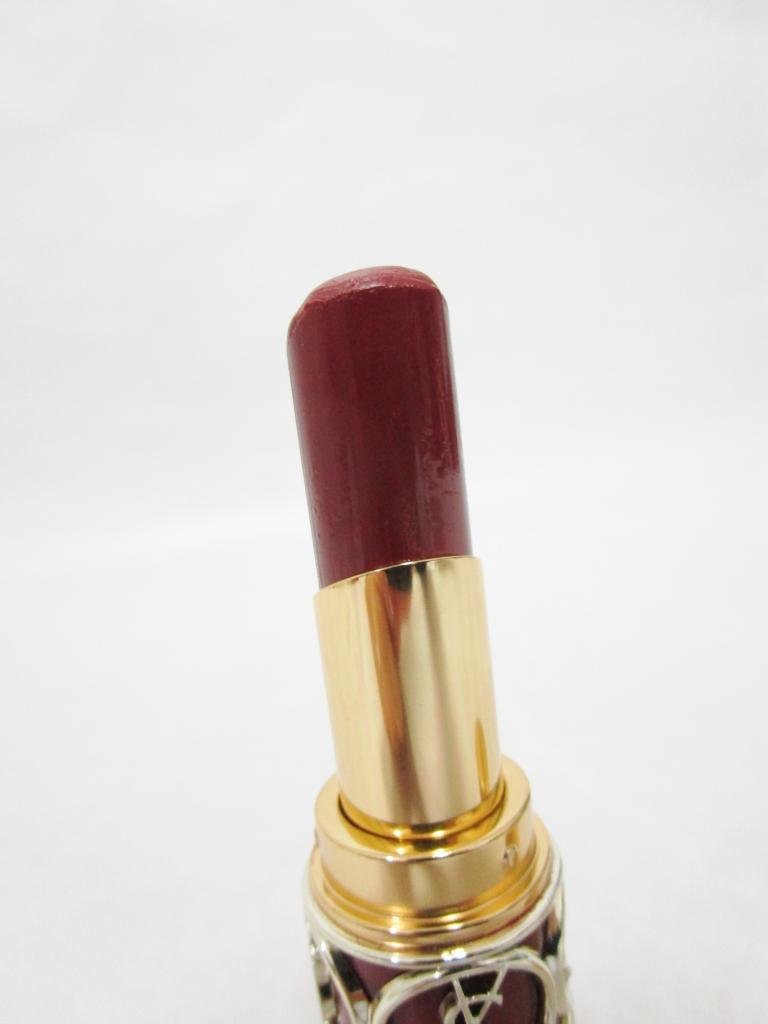 [ free shipping ]YSL Yves Saint-Laurent rouge voryupte car in lipstick color number 76 red in The dark just a little used France made /n946613