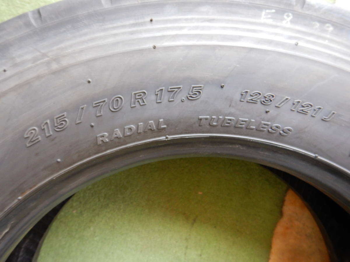 ★TOYO Hyparadial M125★215/70R17.5 123/121J 残り溝:未使用 2018年 1本 MADE IN JAPANの画像5
