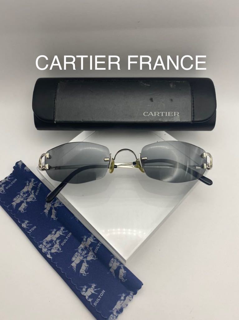 フランス製 Cartier カルティエ サングラス