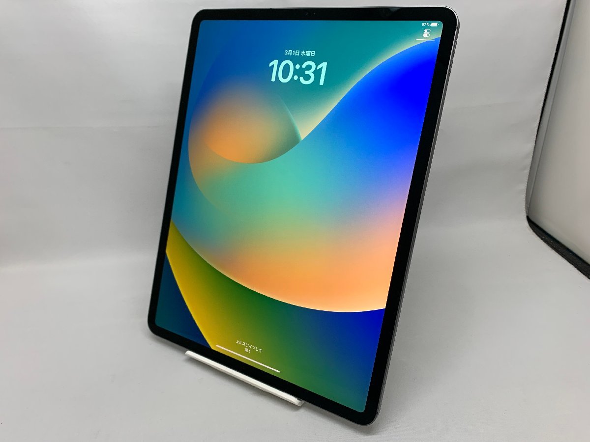 1円スタート!!《SIMロック解除済》iPadPro(第3世代)12.9インチ Wi