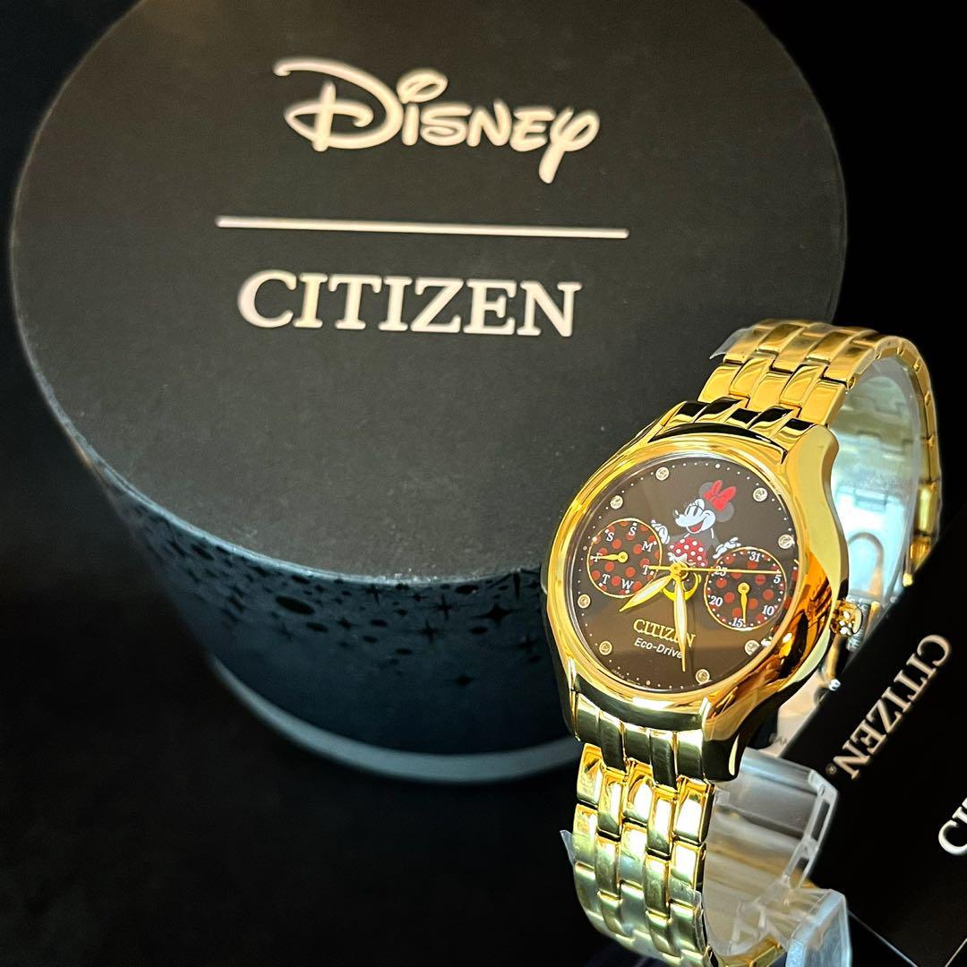 【Disney】ミニーマウス/CITIZEN/シチズン/レディース腕時計/激レア/プレゼントに/女性用/ディズニー/ゴールド色/かわいい/お洒落/希少_画像10