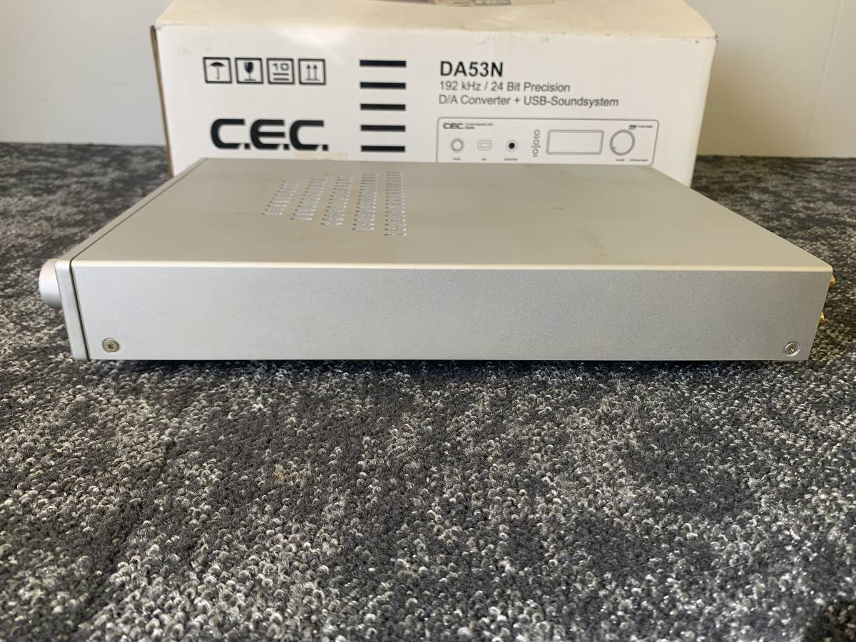 1000円スタート CEC DA53N D/A コンバーター　DAC ジャンク品 中古品 千円市場_画像4