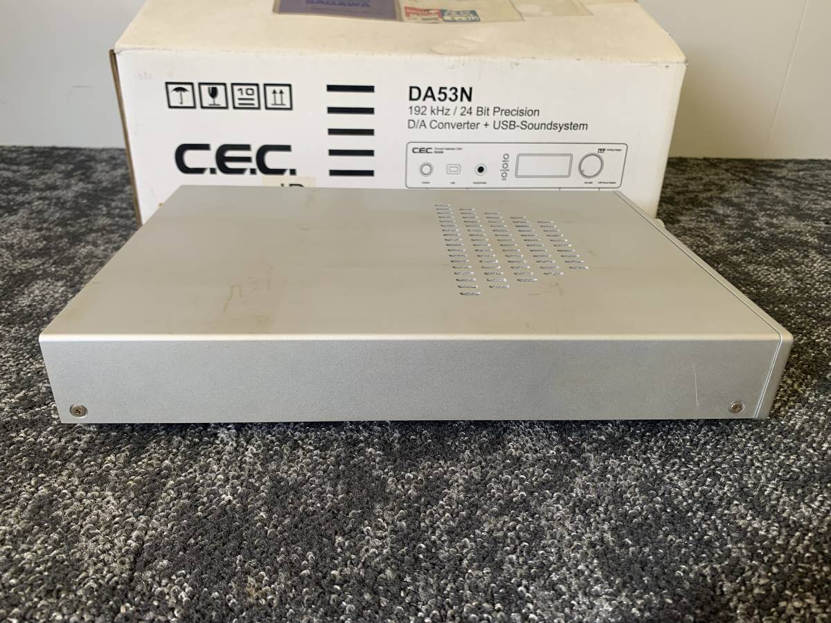 1000円スタート CEC DA53N D/A コンバーター　DAC ジャンク品 中古品 千円市場_画像5