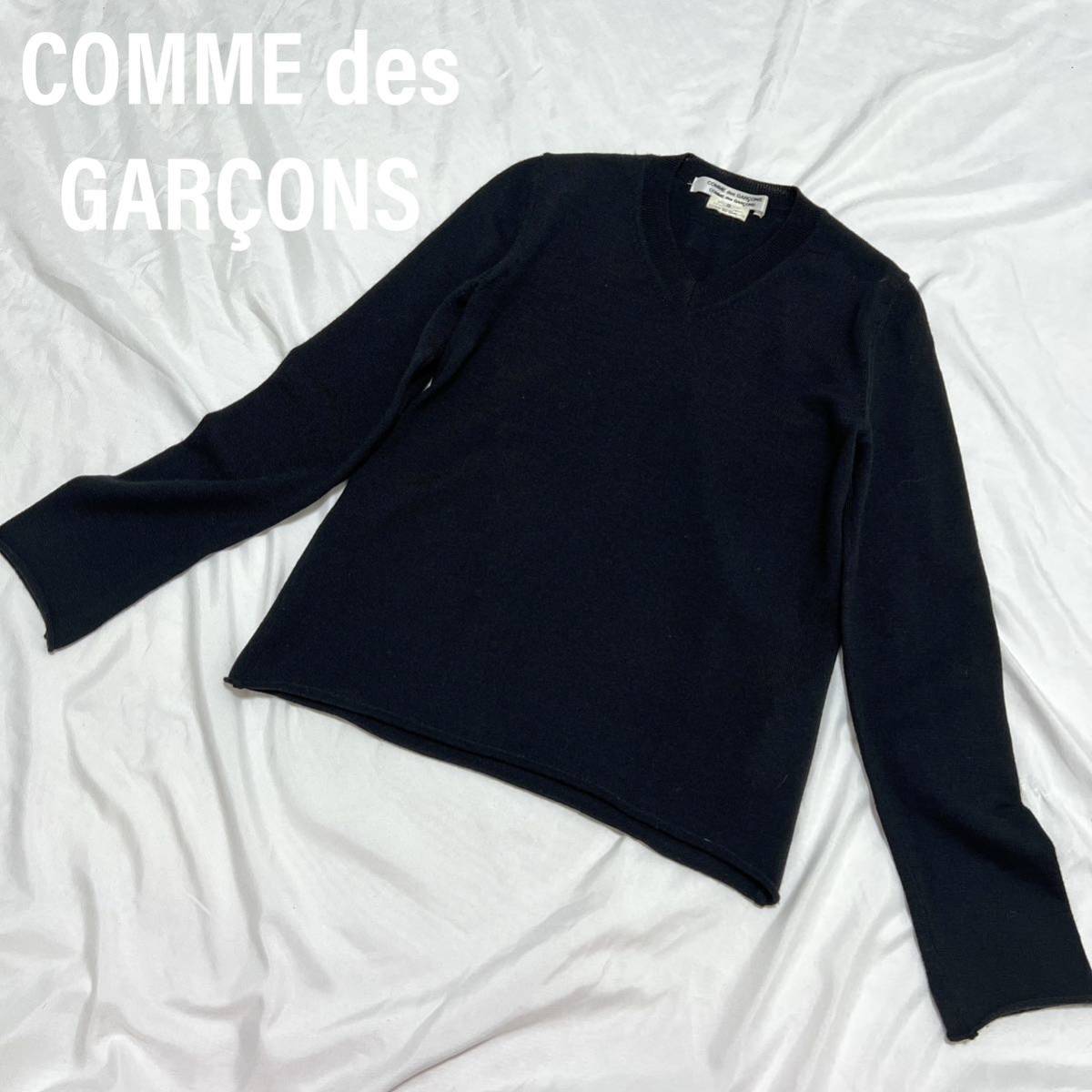 COMME des GARCONS コムデギャルソン　コムコム ニット　セーター　AD2011 トップス　Vネック 柔らかい素材　ウール デザイン　シャツ