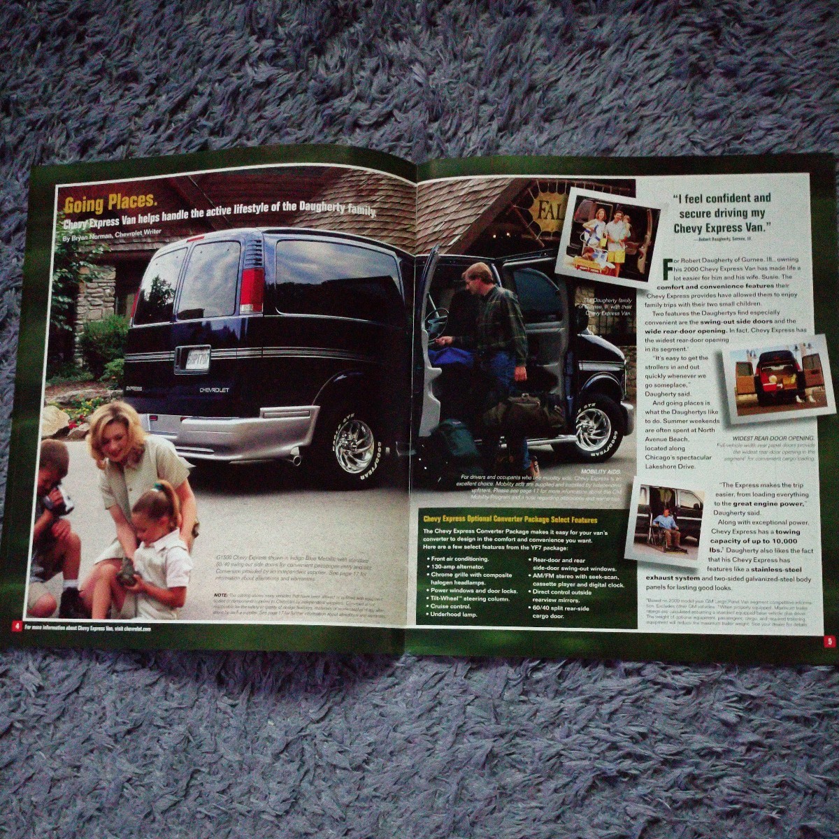  Chevrolet conversion van Chevy Express Astro Chevy RV 2001 year of model 21 page book@ country catalog not yet read goods rare out of print 
