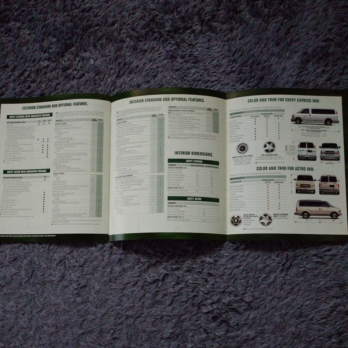  Chevrolet conversion van Chevy Express Astro Chevy RV 2001 year of model 21 page book@ country catalog not yet read goods rare out of print 