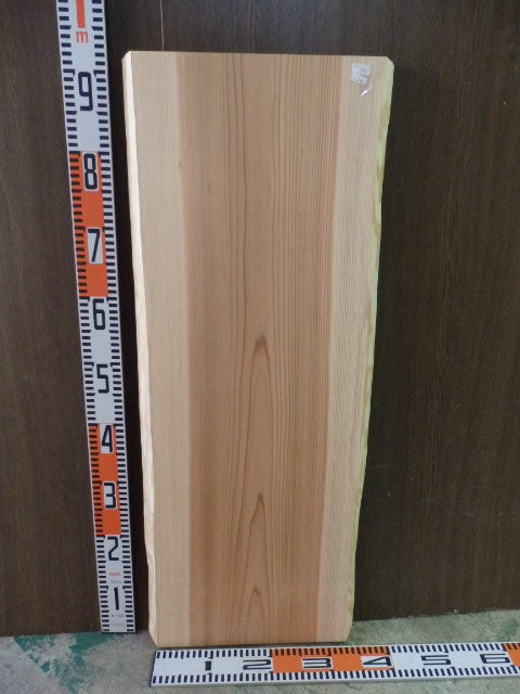 e3032411○約91.5cm×37cm×4cm 杉☆無垢板１枚板木材板DIY 板材天板棚板