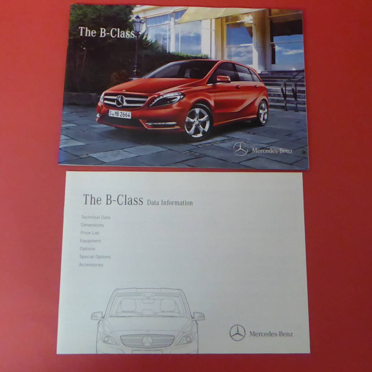 Q7-230315☆The new B-Class Mercedes-Benz　カタログ_画像7