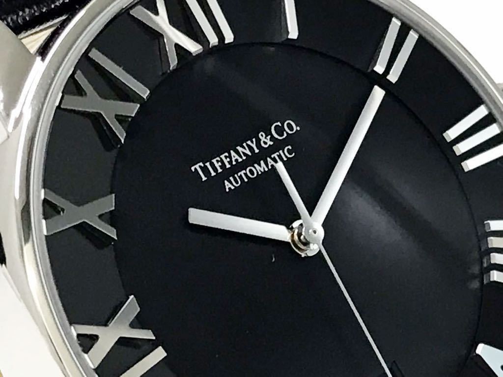 人気商品の S ティファニー アトラス メンズ オートマチック ブラック 箱保付 ティファニー 人気商品の S ティファニー アトラス メンズ オートマチック ブラック 箱保付 ティファニー