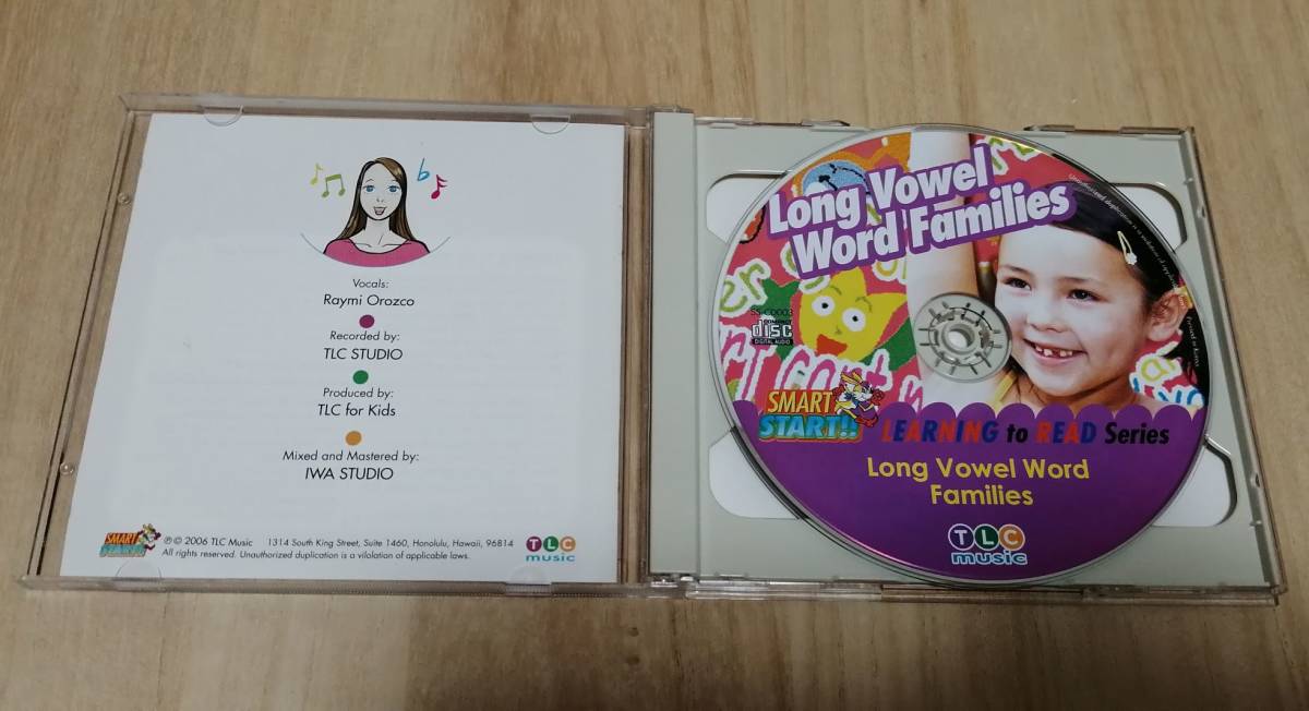 【英語CD＆DVD】SMART START！！ LEARNING to READ Series 『Short Vowel Word Families』（Recommended ages 2 to 6）★TLC music_画像3