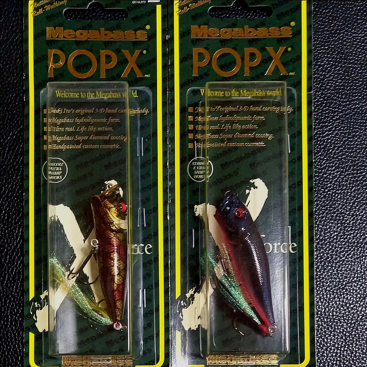 958 メガバス ポップX レアカラー(SP-C) 新品&未使用8個セット 958 メガバス ポップX レアカラー(SP-C) 新品&未使用8個セット
