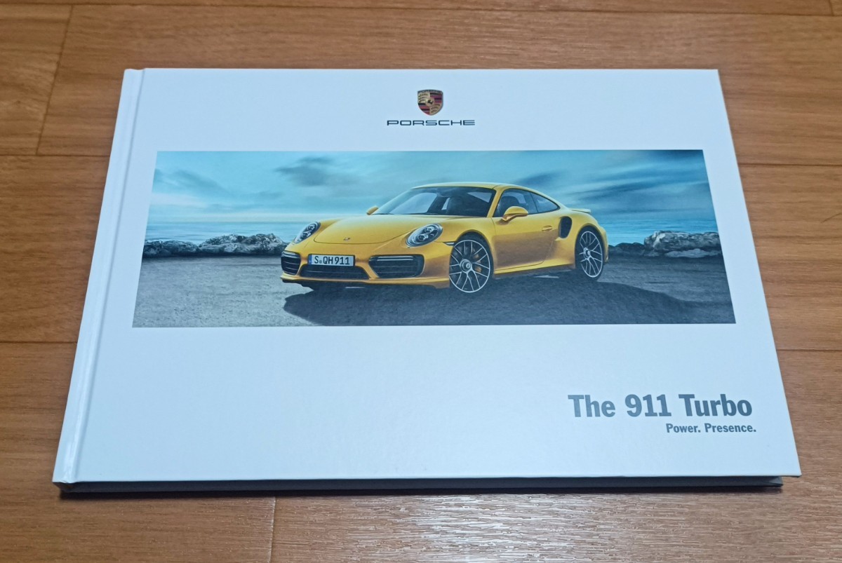 ポルシェ911ターボカタログ 2017年 日本語版(991後期)_画像1