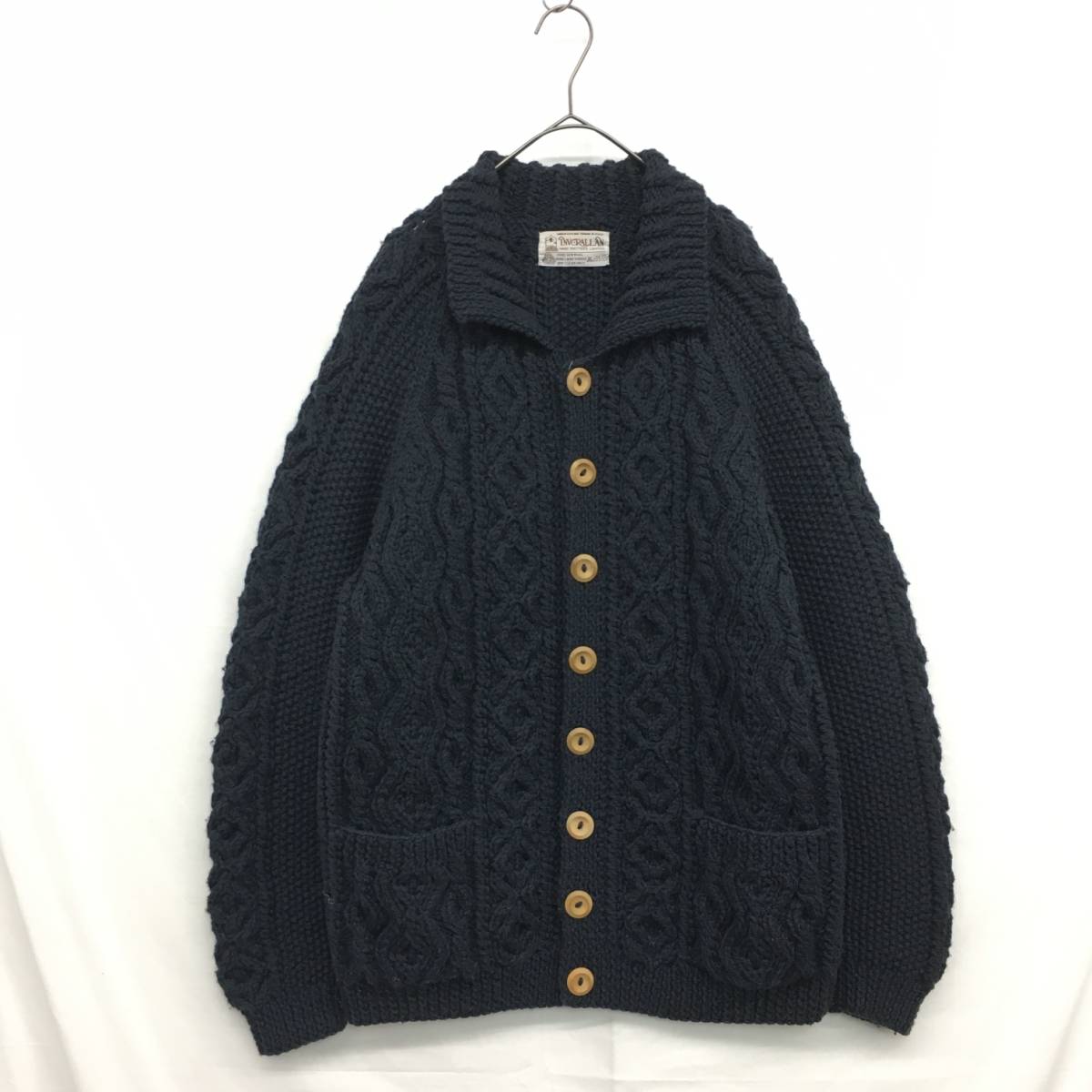 格安SALEスタート】 KZ5714☆INVERALLAN : 茶タグ 3A アランニット