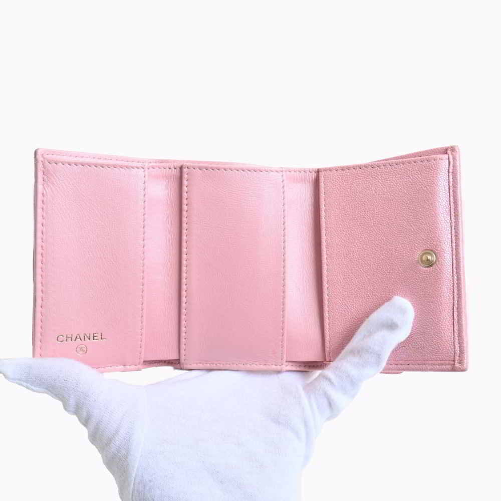 中古】 CHANEL シャネル キャビアスキン タイムレスクラシック