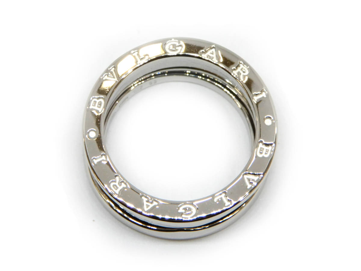 BVLGARI ブルガリ K18WG B-ZERO1 リング S #53 10.0gry ブルガリ