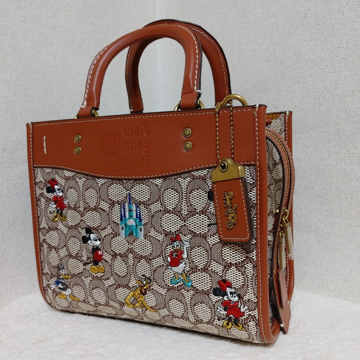 coach トートバッグ ショルダー ローグ25 ディズニー ミッキー